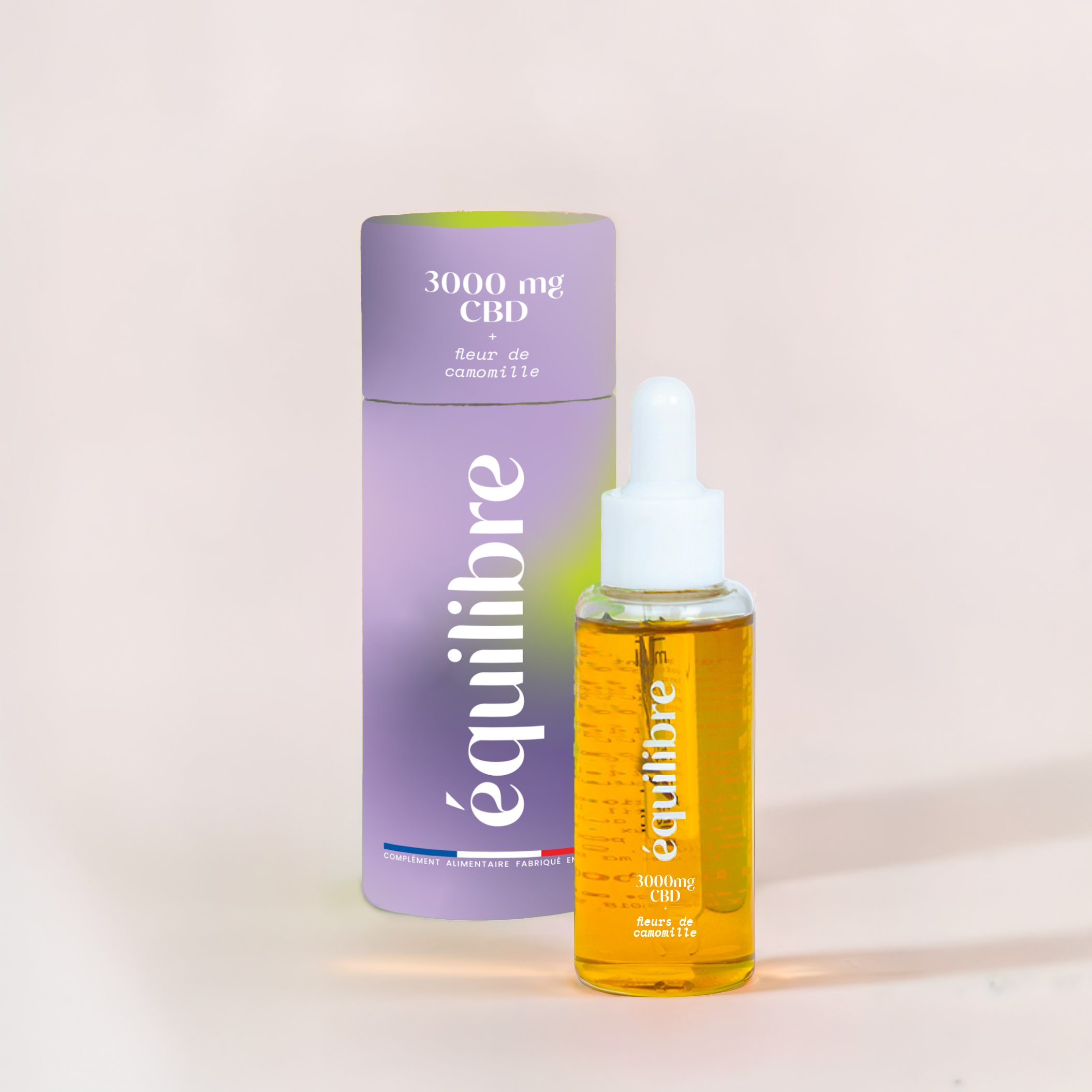 Huile CBD Full Spectrum 3000mg + Camomille (30ml)