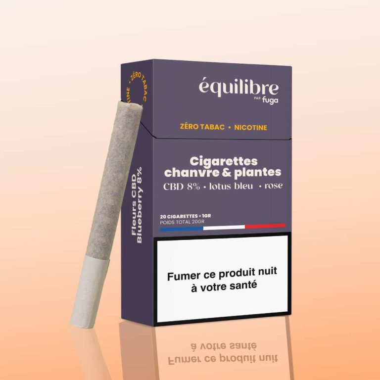 Mélanges d’herbes et cigarettes aux plantes à fumer 🌿 Equilibre CBD